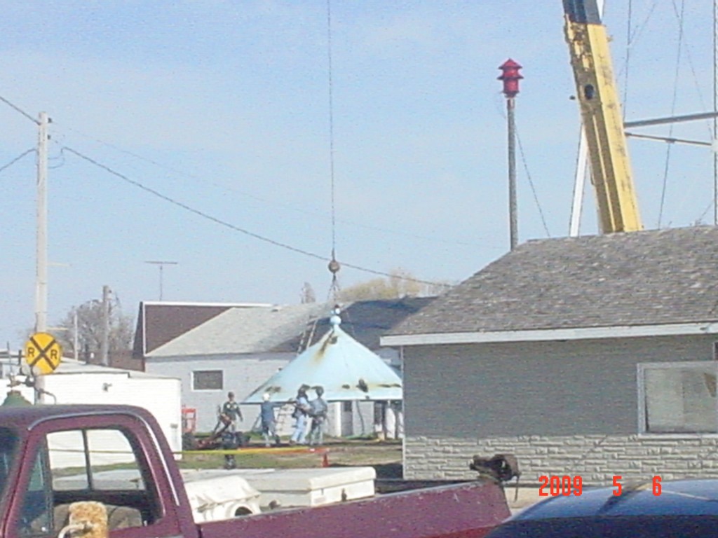 Water Tower Demolition 003 City Of Lake Bronson